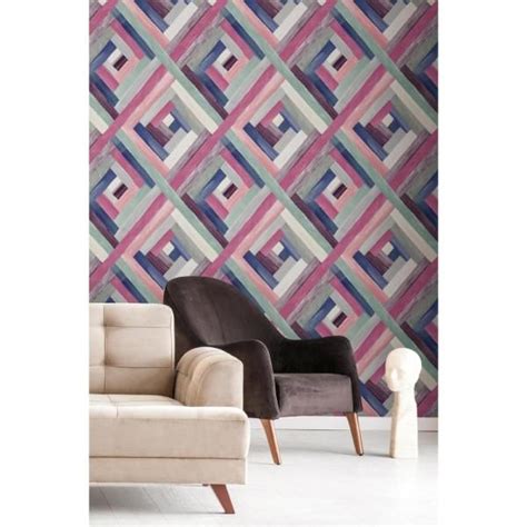 York Wallcoverings Wynwood Geometric Spray And Stick Wallpaper Covers