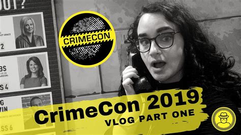 crimecon 2019 vlog part one youtube