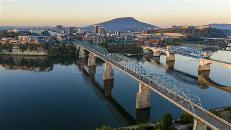 Downtown Chattanooga Stock Photo Image Of Waterfront 30145698