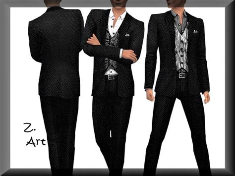 The Sims Resource Classic Suit With Vest 03 By Zuckerschnute20 • Sims