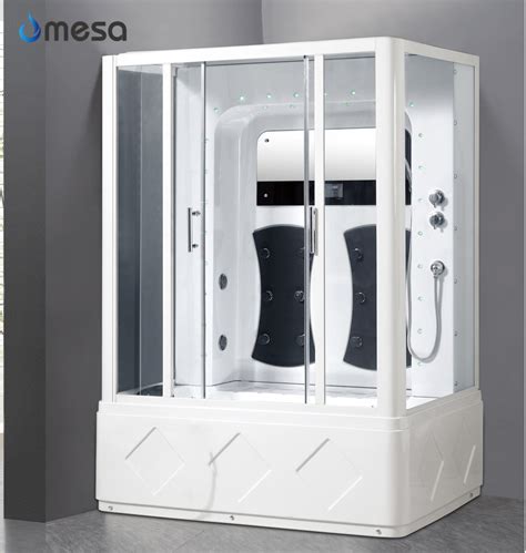 Luxury Bathroom White Massage Steam Shower Cabin With Tub China Shower Cabin And Shower Room