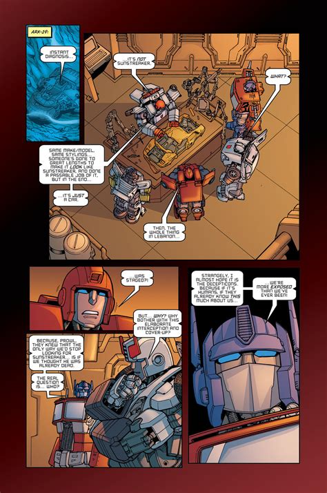 Read Online The Transformers Escalation Comic Issue 2