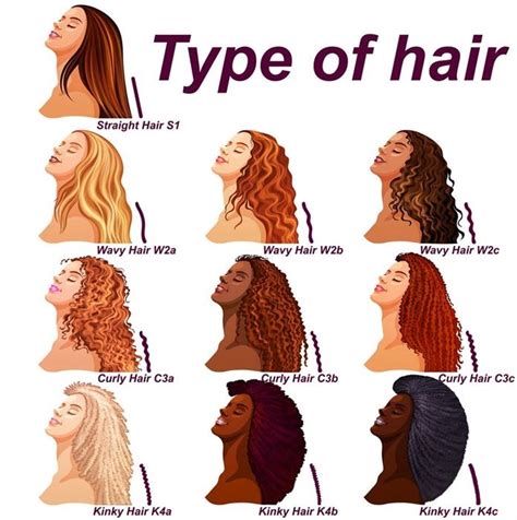 Hair Type Chart How To Determine Your Actual Hair Type Nexxus Hair Sexiz Pix