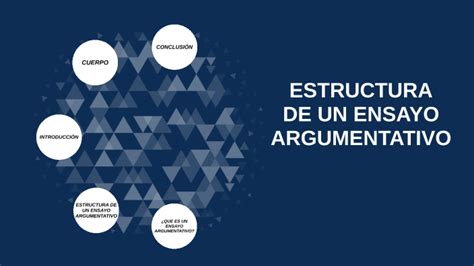 Esquema De La Estructura Del Ensayo Argumentativo By Javier Estuardo