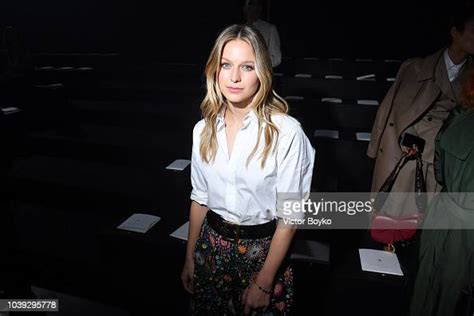 Melissa Benoist Attends The Christian Dior Show As Part Of The Paris News Photo Getty Images