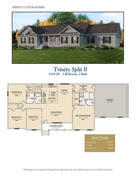 Trinity Split Ii Welcome To Trinity Custom Homes Simple House Plans