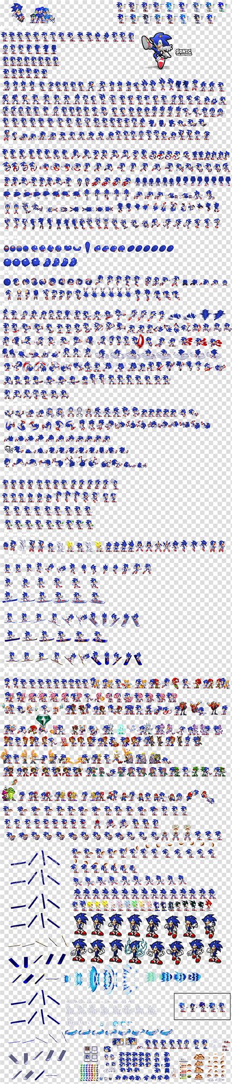 Free Download Sonic Classic Modern Mix Ultimate Sprite Sheet