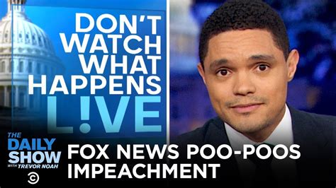 Fox News On Impeachment Hearings Wheres The Sex The Daily Show Youtube
