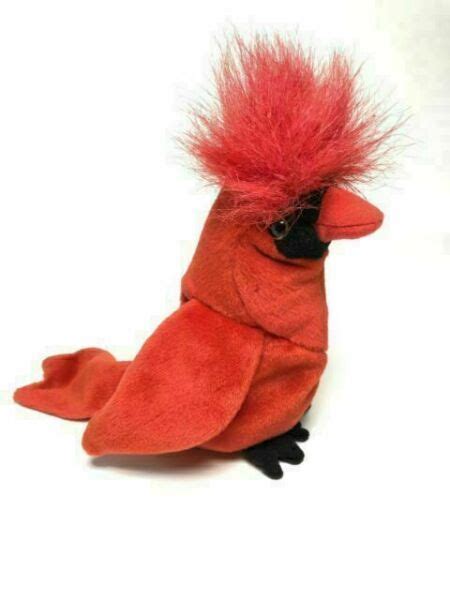 Ty Beanie Babies Mac The Cardinal Plush Toy For Sale Online Ebay