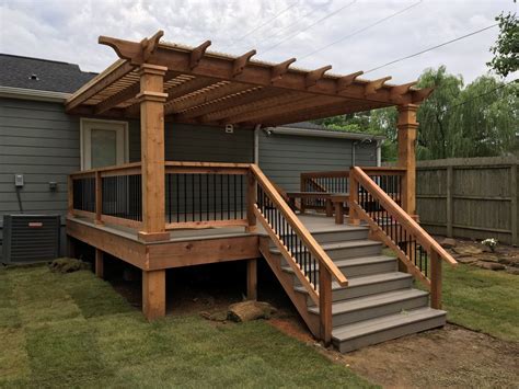 Take A Look At Our Attached Pergolas Arbors And Decks Deck With
