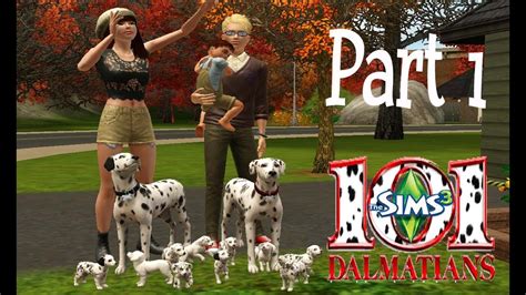 Sims 3 101 Dalmatians Challengepart 1 Youtube