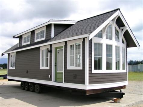 Cool 40 Exterior Paint Color Ideas For Mobile Homes Tiny House Nation
