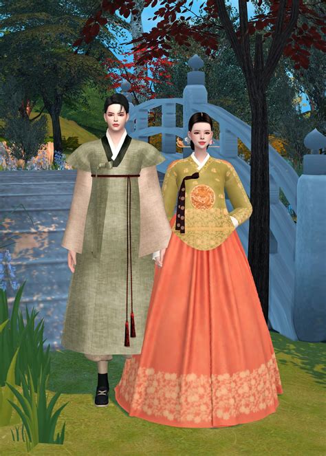 Lena Sims In 2021 Korean Traditional Clothing Sims 4 Clothing Sims 4
