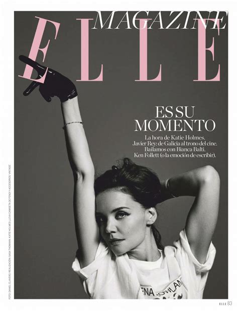 Katie Holmes In Elle Magazine Spain January 2020 Hawtcelebs