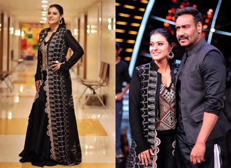 Slay Or Nay Kajol In Anamika Khanna On Indian Idol 10 For Helicopter