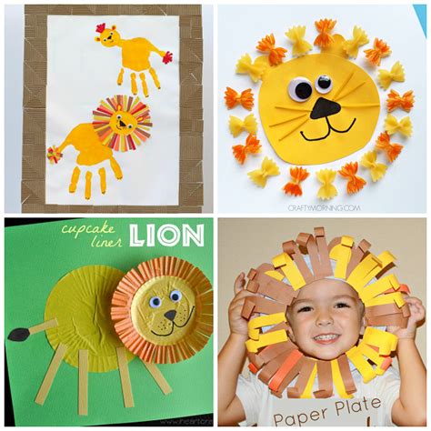 Lion Crafts For Kids To Make Crafty Morning