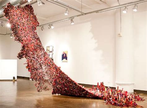 Magazine And Newspaper Sculptures By Yun Woo Choi Paper Installation