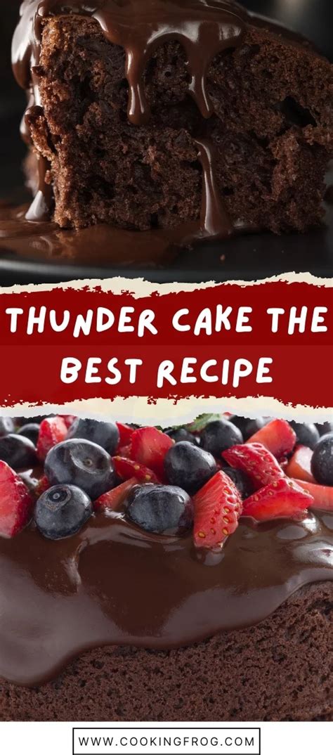 Top 7 Thunder Cake Recipe