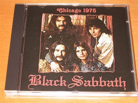 Amazing Black Sabbath Cd Collection Chicago 1975