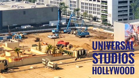 Construction Update Universal Studios Hollywood 2019 Attractions