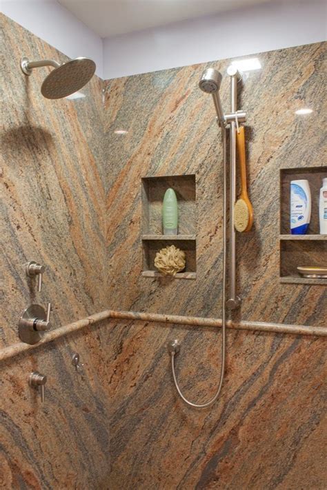 Shower Ideas Full Granite Shower Granite Shower Shower Marble Sinks