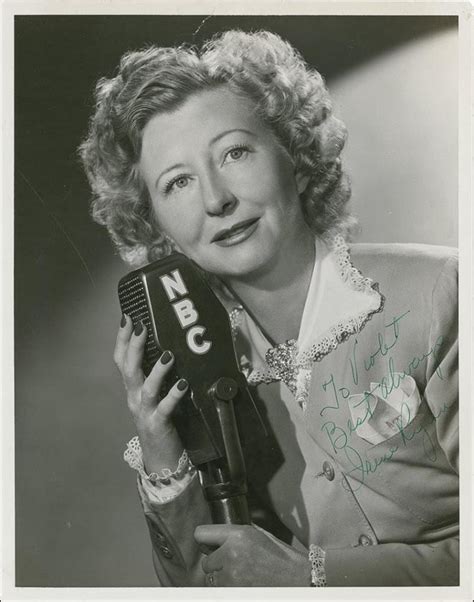 Tv Irene Ryan 1902 1973 Comedian Of Stage And Radio Who Later Became