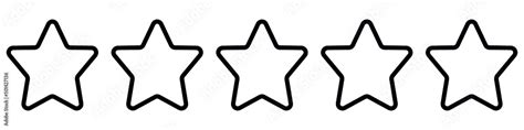 Stars Icon Five Star Rating Symbol Rating Rating Icon Rating Png