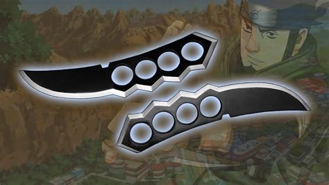 Making Asuma Sarutobi Chakra Blades Knives From Wood Naruto Diy With
