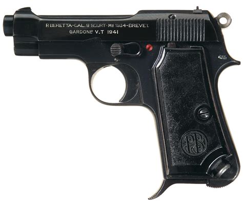 Beretta Pietro 1934 Pistol 9 Mm Corto Rock Island Auction