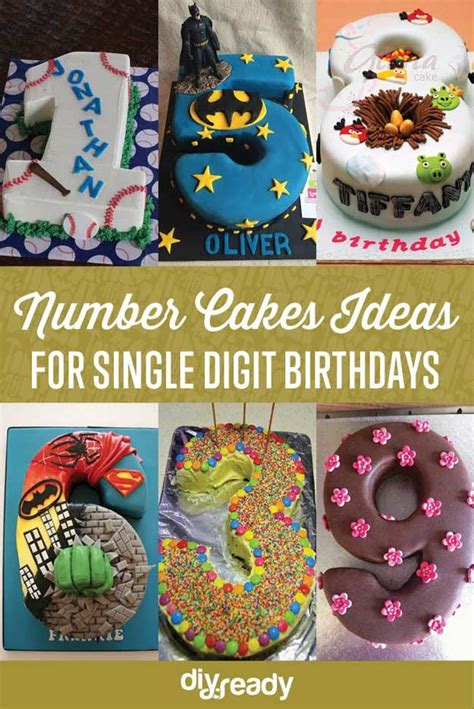 You could pick your child's favorite cartoon character or toy for a topper. Number Cakes & Dessert Ideas For Single Digit Birthdays ...
