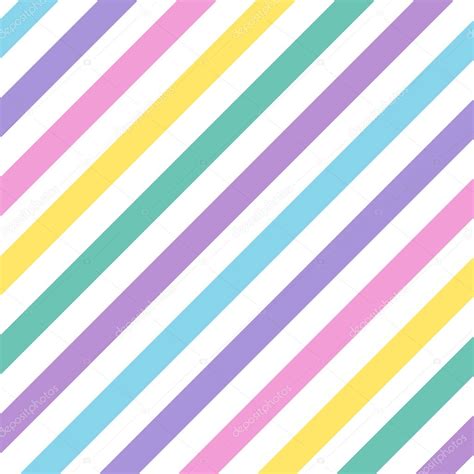 Seamless Geometric Multicolored Diagonal Striped Pattern — Stock Vector