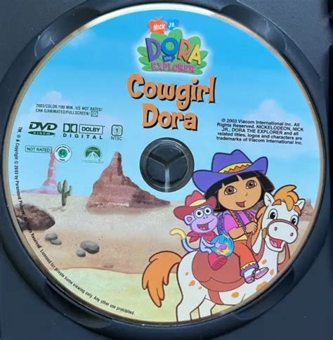 Dora The Explorer Cowgirl Dora Dvd Disc Only 299 Picclick