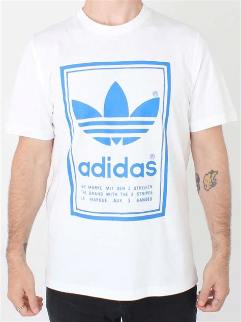 Great savings & free delivery / collection on many items. adidas Originals Vintage T-Shirt in White | Northern Threads