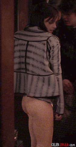 Emma Watson Showing Her Bare Butt Gif
