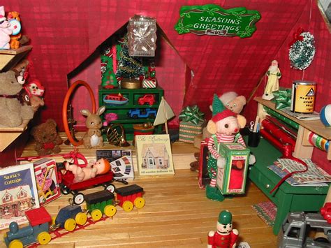 Santa And Elves Workshop My Mini World Santas Workshop Dollhouse