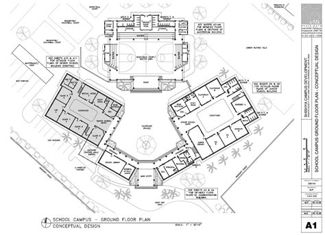 Modern School Floor Plan