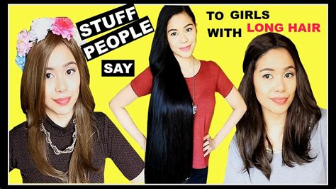 Stuff People Say To Girls With Long Hair Part 2 Beautyklove Youtube