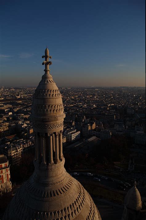 View From Basilica Of The Sacred Heart Of Paris Sacre Coeur Paris