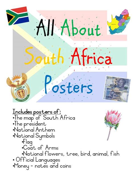 Our Country All About South Africa Posters Teacha