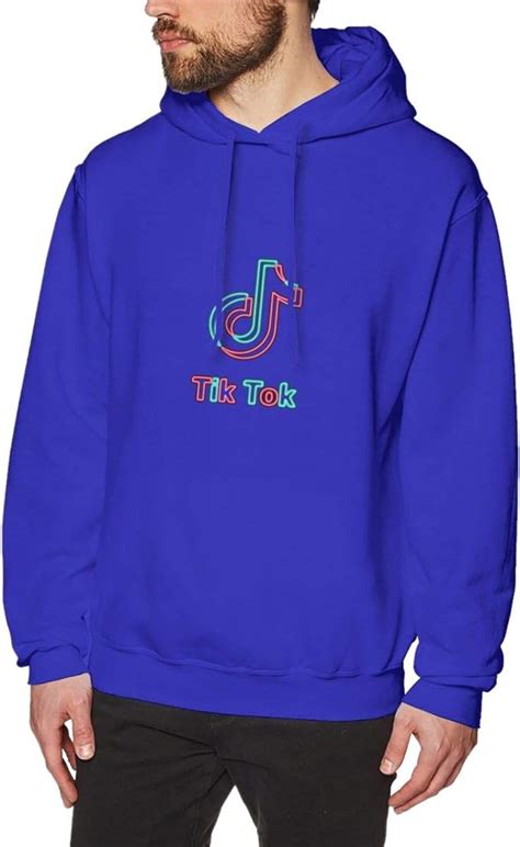 Tik Tok Hooded Pullover Sweater Mens Casual Sports Jacket