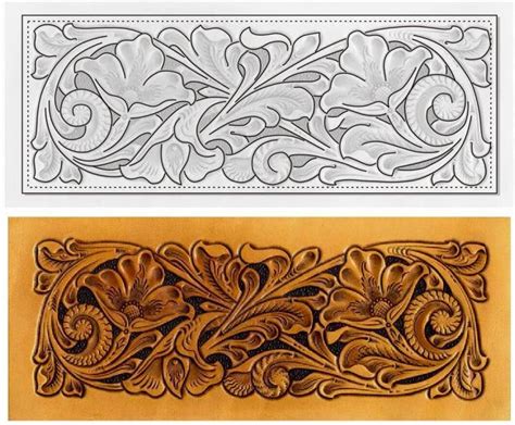 Leather Carving Leather Art Custom Leather Leather Design Leather