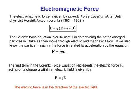 PPT - Electromagnetic Force PowerPoint Presentation - ID:734922