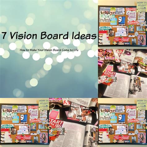 7 Vision Board Ideas Making Your Vision Board Come To Life
