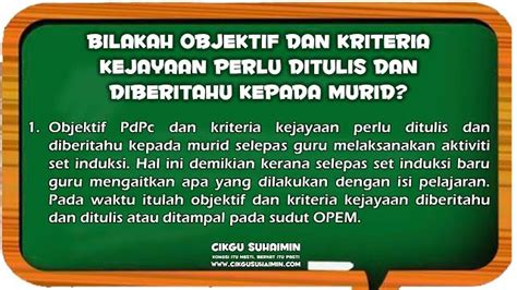 Kemampuan kami hanya sebatas power point dan semisalnya. Objektif Pembelajaran Abad Ke 21 - gak-patii