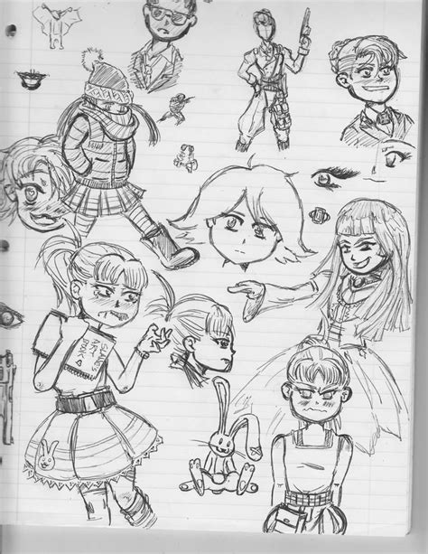 Anime Doodles 2 By Captiusslane On Deviantart