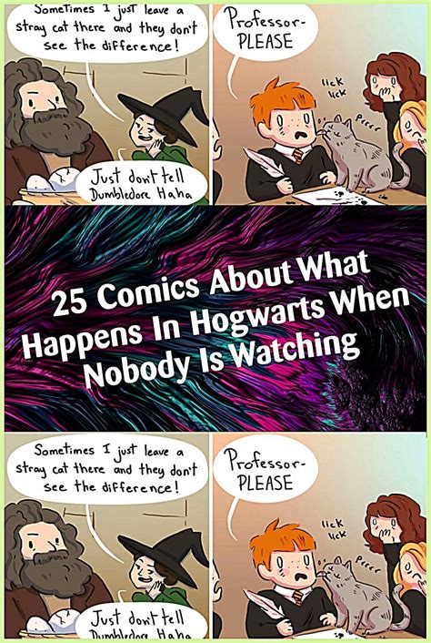 Comics About What Happens In Hogwarts When Nobody Is Watching Artofit