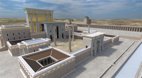 December At Herods Jerusalem 3d Latter Day Temples