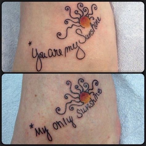 Mother Daughter Tattoos Ideas Mother And Daughter Tatoos Mommy