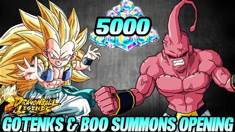 5000 Zeitkristalle Summons Opening Ssj3 Gotenks And Super Boo Banner 😎