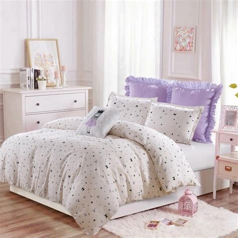 Shop The Little Princess Purple Gray Comforter Set Machine Washable